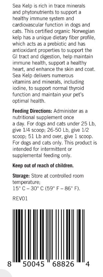 Lots of Love Sea Kelp Granular for Dogs and Cats - LOL1H - 7 lb - 8