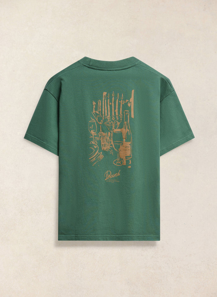 Marley Oversized T Shirt | Organic Cotton | Forest