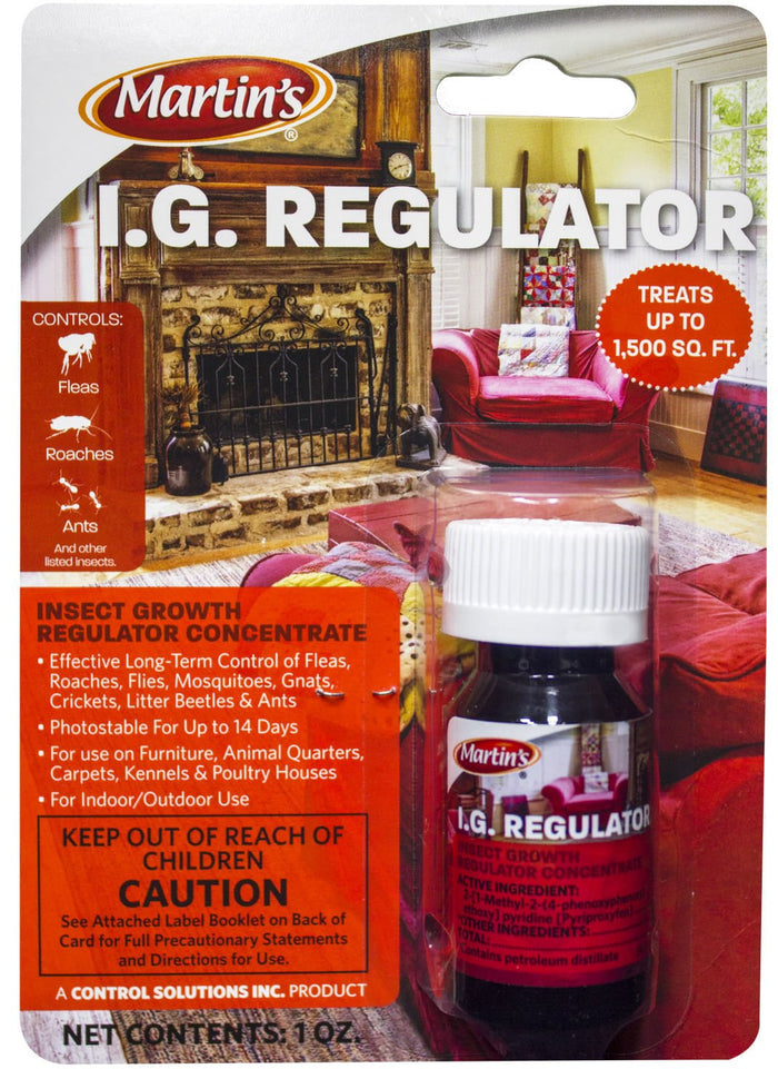 Martin's I.G. Regulator Long - term Flea & Roach Control - CSI1B - 1 oz - 1