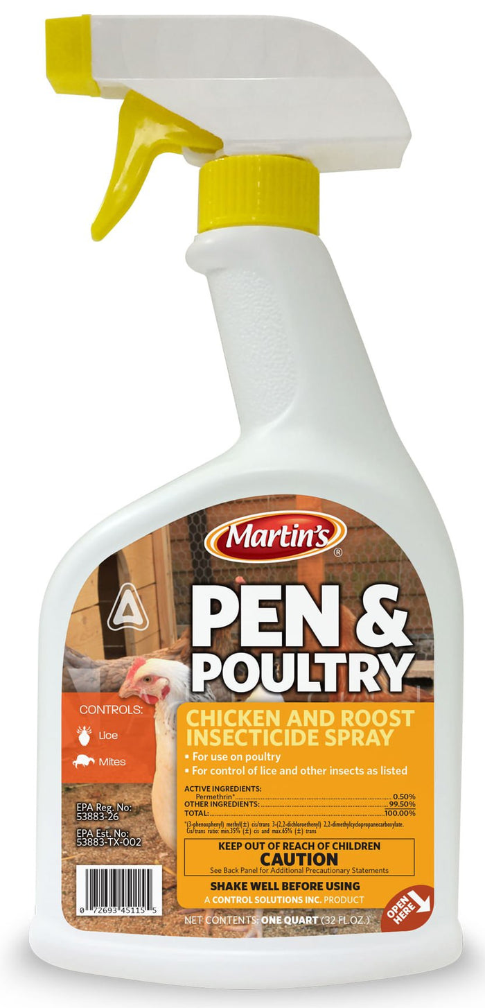 Martin's Pen & Poultry Insecticide Spray, 32 oz - CSI1F - 1