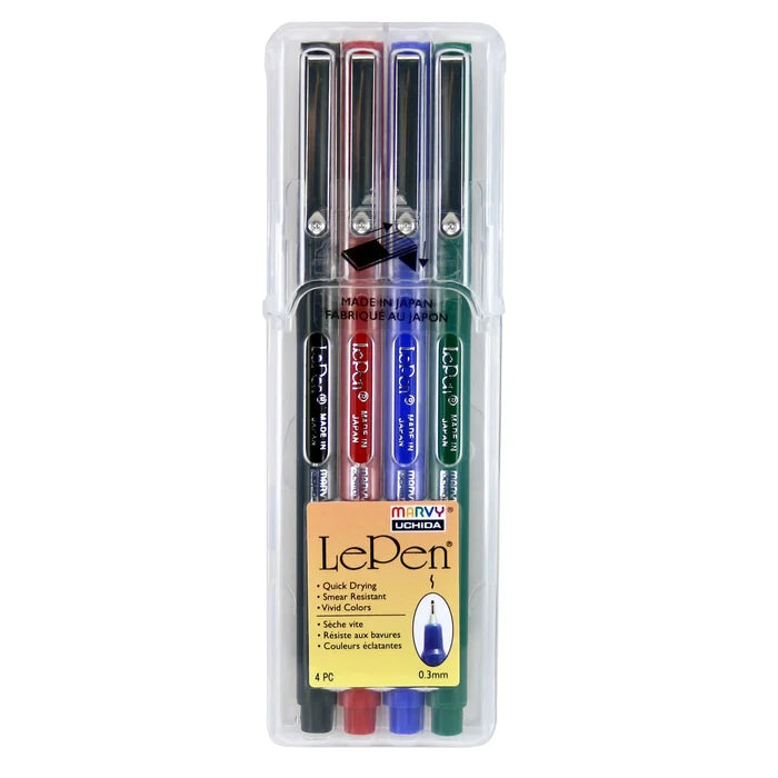 Marvy Uchida | Set de Bolígrafos Le Pen Primary (4pc)