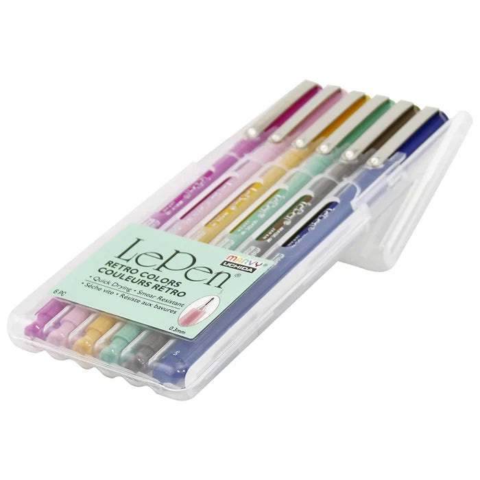 Marvy Uchida | Set de Bolígrafos Le Pen Retro (6pc)