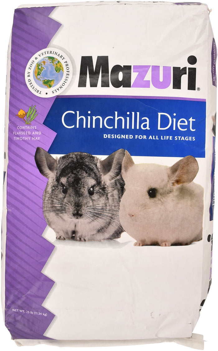 Mazuri Chinchilla Diet - PAND7 - 25 lbs - 1