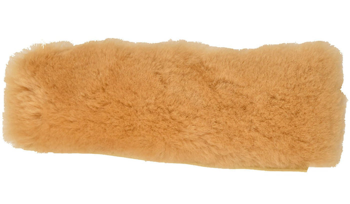 Merino Sheepskin Noseband Cover, 12" - 3V1U - Tan - 3