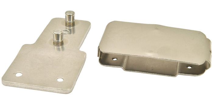 Metal Blevins Buckles, Pair - BMA5 - Vertical - 3" - 1
