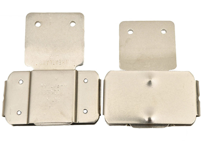 Metal Blevins Buckles, Pair - BMA5 - Vertical - 3" - 2