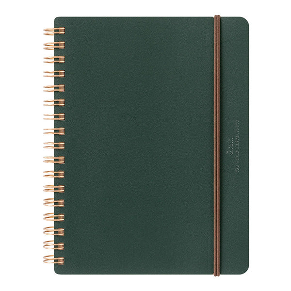 Midori | Cuaderno de Anillas WM Grain B6 Green