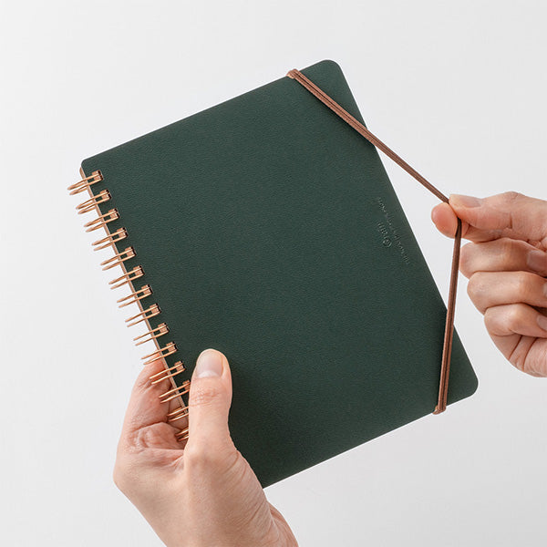 Midori | Cuaderno de Anillas WM Grain B6 Green