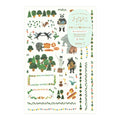 Midori | Pegatinas Yuru Log Forest Animal (2pc)