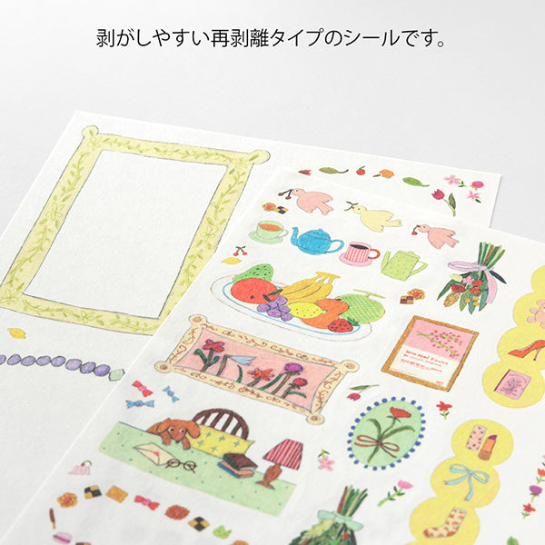 Midori | Pegatinas Yuru Log My Life (2pc)