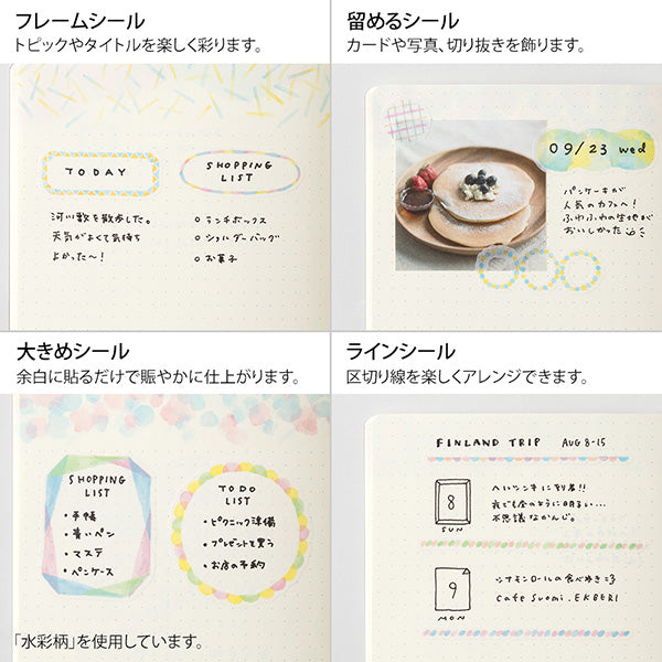 Midori | Pegatinas Yuru Log My Life (2pc)