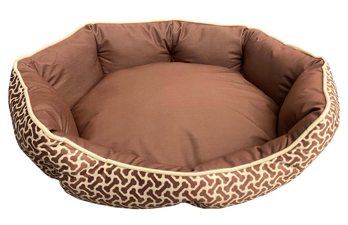 Deep Taupe & Vanilla Ice / Medium