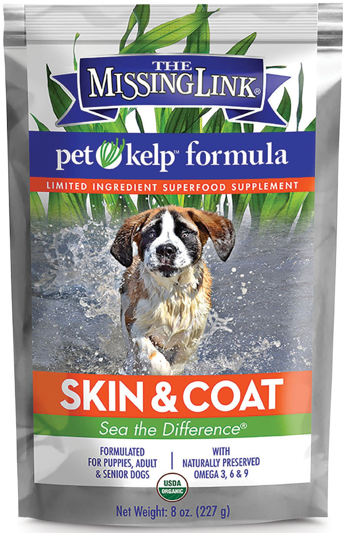 Missing Link Pet Kelp Skin & Coat Formula For Dogs, 8 oz - 621C - 1