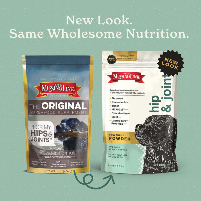 Missing Link Ultimate Hip & Joint Formula for Dogs, 1 lb - 62A7 - 3