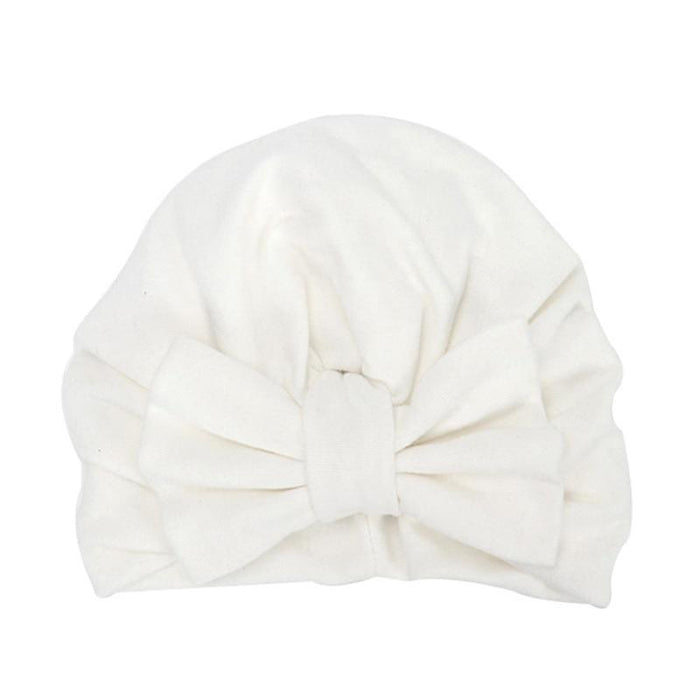 Modern Trend Stylish Baby Hat for Girls Big Bow Turban Baby Cap Accessories In Great Design Stevvex