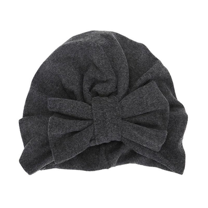 Modern Trend Stylish Baby Hat for Girls Big Bow Turban Baby Cap Accessories In Great Design Stevvex