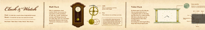 MT Masking Tape | Encyclopedia Clocks Washi Tape
