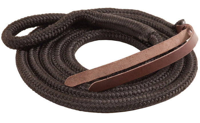 Mustang Eye Slide Poly Lead Rope - 121IB - Black - 1
