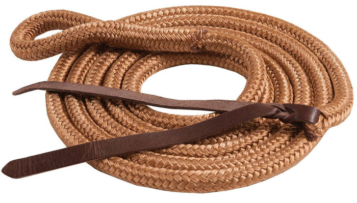 Mustang Eye Slide Poly Lead Rope - 121ID - Tan - 5