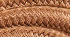 Mustang Eye Slide Poly Lead Rope - 121ID - Tan - 6