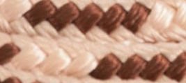 Mustang Eye Slide Poly Lead Rope - 121IE - Brown/Natural - 8