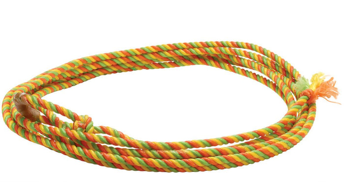 Mustang Little Looper Kids Rope with Rawhide Burner - 1212D - Kelly Green - 3