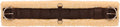 Mustang Nylon Fleece Straight Cinch, Brown - 121OB - 26 in - 1