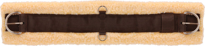 Mustang Nylon Fleece Straight Cinch, Brown - 121OB - 26 in - 1