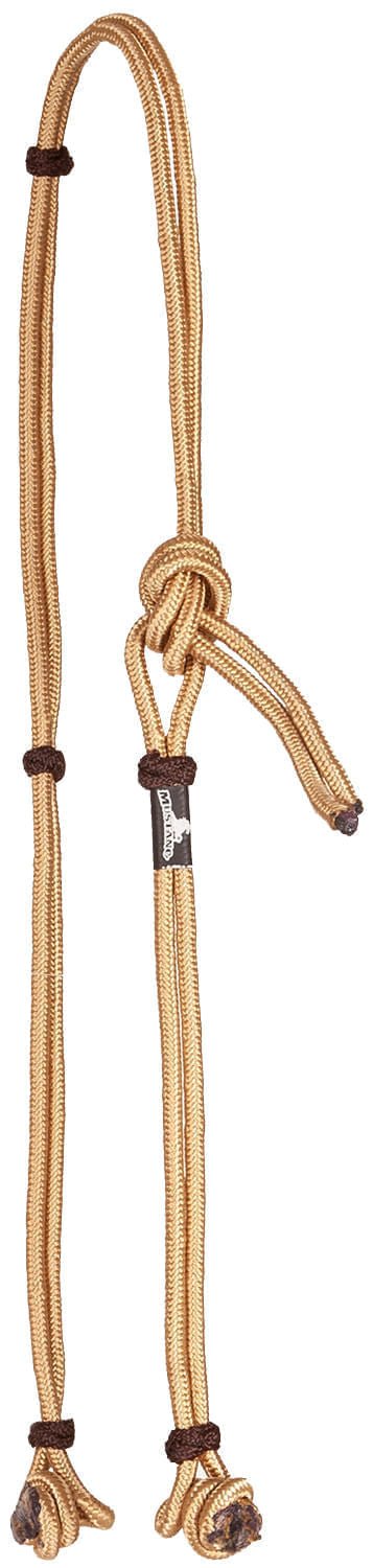 Mustang Nylon Rope Headstall - 1211A4 - Tan - 2