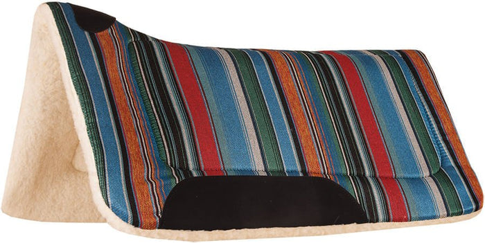 Mustang Sierra Herculon Contoured Saddle Pad, 32" x 32" - 121CG - Cheyenne Hunter - 2