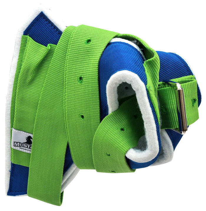 Mustang Stinger Horn Wrap - 121Y3 - Blue/Lime - 6