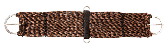 Mustang Two - Tone Pleasure Cinch, Black/Brown - 1211FL - 36 in - 1