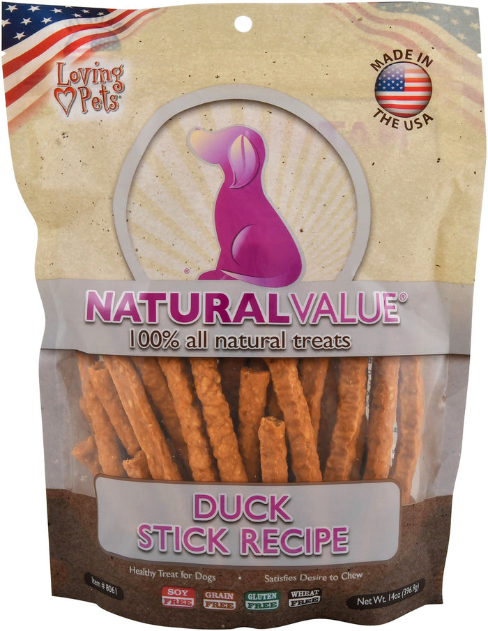 Natural Value Treat Sticks, 14 oz - ZOPL - Duck - 2