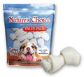 Nature's Choice White Knotted Rawhide Bones - ZOVQ - 12 Count - 1