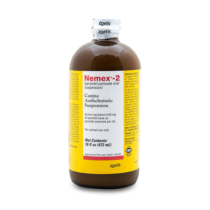 Nemex 2 Dewormer for Dogs & Puppies - N2J5 - 16 oz - 4