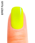 Stickers ongles en gel Neovia Geeli House jaune fluo pour une manucure en gel estivale, lumineuse et pleine d’énergie