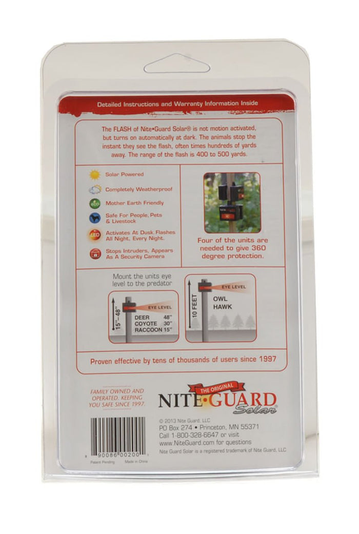 Nite Guard Solar Flash Animal Repellent Device - NITN1 - 1 - 3