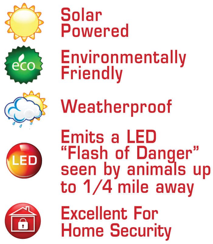 Nite Guard Solar Flash Animal Repellent Device - NITN1 - 1 - 4