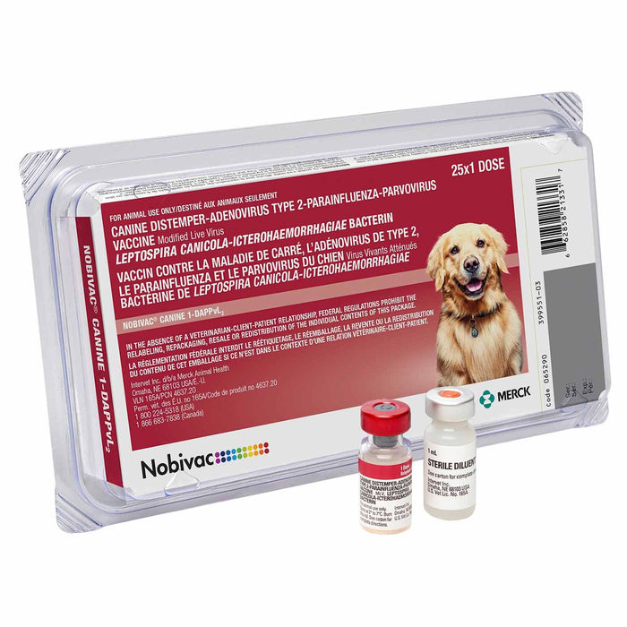 Nobivac Canine 1 - DAPPvL2 (7 - way Dog Vaccine) - SHGF - 25 Dose - 1
