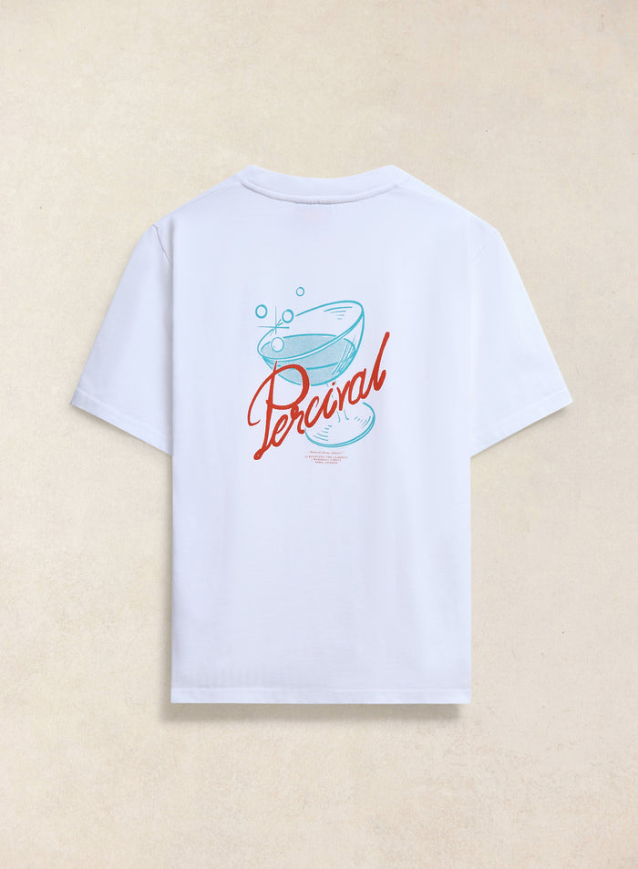 Norman T Shirt | Organic Cotton | White