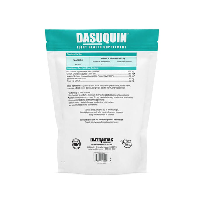 Nutramax Dasuquin for Dogs, Joint Health Supplement, Glucosamine, Chondroitin, ASU and More, Soft Chews - 015NM-LG-150 - Large - 150 count - 6