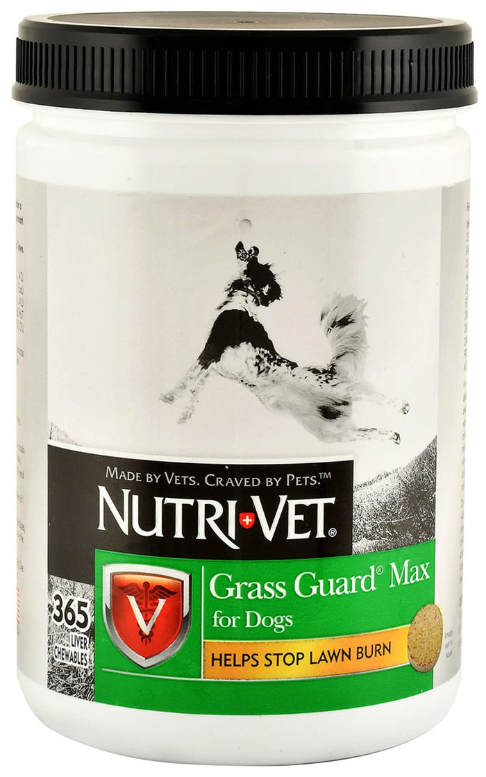 Nutri - Vet Grass Guard Max for Dogs Liver Flavor Chewables - OPBD - 365 count - 4
