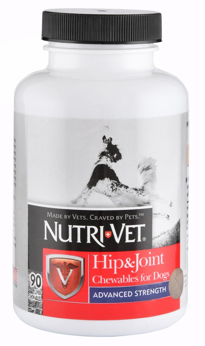 Nutri - Vet Hip & Joint Advanced Strength Chewables for Dogs - OPAE - 90 count - 1