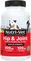 Nutri - Vet Hip & Joint Regular Strength Chewables for Dogs - OPA1 - 75 count - 1