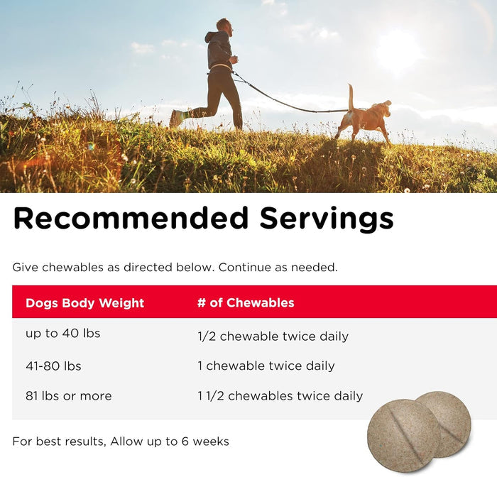 Nutri - Vet Hip & Joint Regular Strength Chewables for Dogs - OPA1 - 75 count - 5