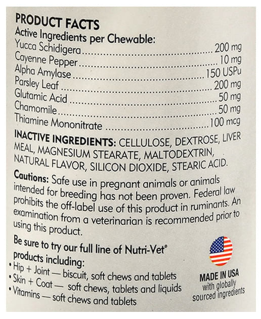 Nutri - Vet Nasty Habit Liver Flavored Chewables, 120 ct - OPBA - 60 count - 3