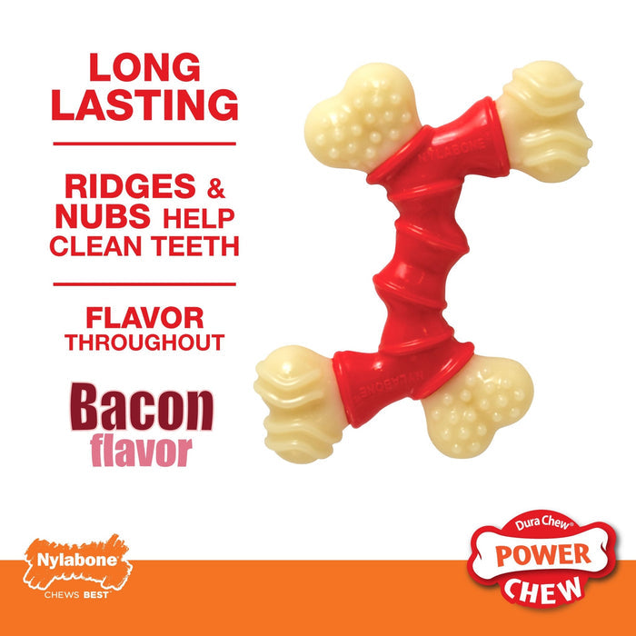 Nylabone Dura Chew Double Bone - N9DG - XSmall/Petite - Up to 15 lbs - 4