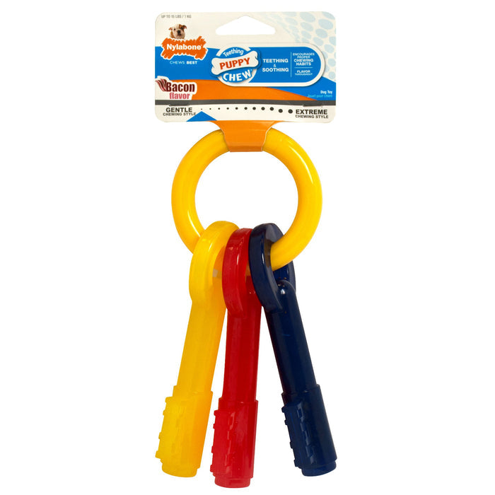 Nylabone Puppy Teething Keys - N93B - X - Small (up to 15 lbs) - 1