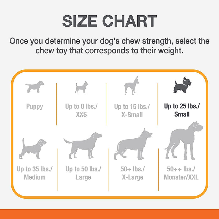 Nylabone Wishbone Dura Chew for Dogs - N9NB - Small/Regular (4.5") - 6