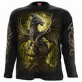 OAK DRAGON - Longsleeve T-Shirt Black Spiral USA